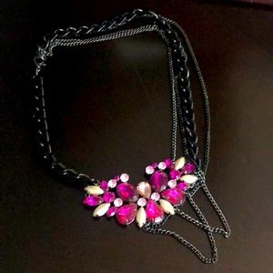 Pink Statement necklace